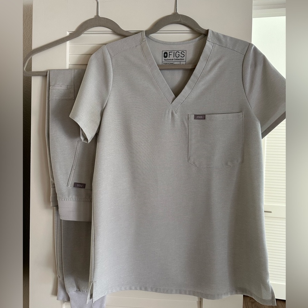 Figs Space Grey Scrubs